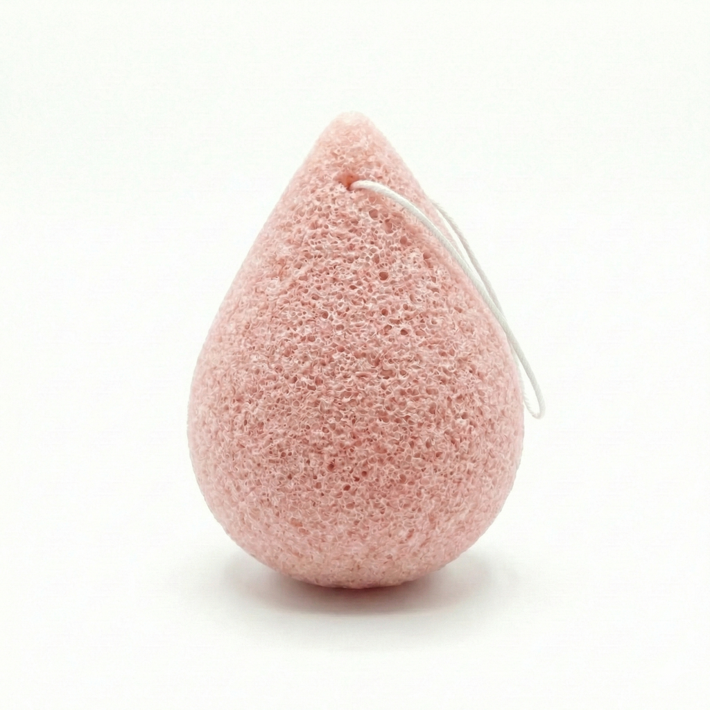 Selenys™ Konjac-Schwamm mit rosa Tonerde