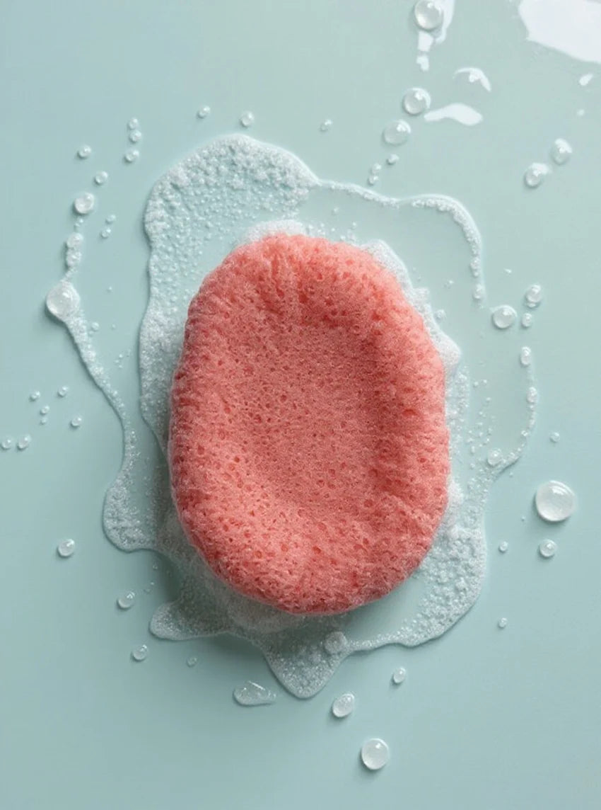 Selenys™ Éponge Konjac à l'argile rose