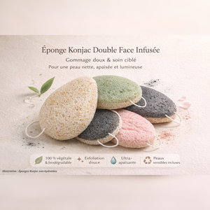 Selenys™ Éponge Konjac Infusée